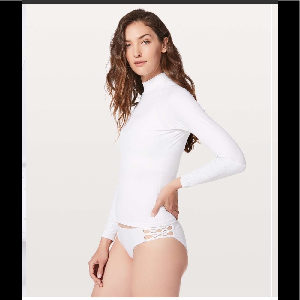 NWT Lululemon Coastline Rashguard Size 10